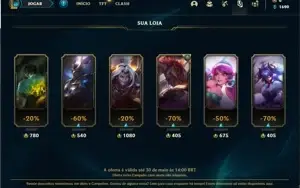 Conta Diamante 1 com 59% de Win rate