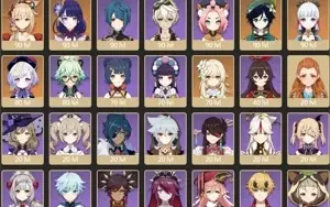 CONTA GENSHIN AR57⭐12 LENDÁRIOS⭐HUTAO+HOMA|AYAKA+CORTADORA⭐+