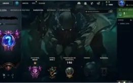 Conta de lol mestre 64% de win rate