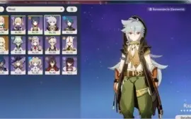 Conta Genshin Impact com Razor+Outros