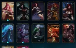 Conta LoL - 252 Skins - 228 Pontos de Prestígio