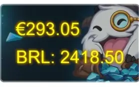 Conta LoL - 252 Skins - 228 Pontos de Prestígio