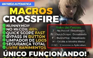 Macro para CrossFire | No Recoil, BunnyHop, Auto QS & Bypass