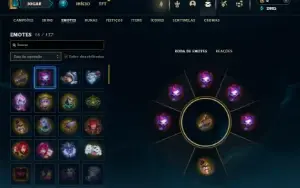 Unranked com 35 Champs e 3 Skins ( Ex Esmeralda )