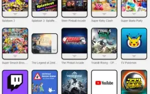 Conta Nintendo Switch Smash Bros, Splatoon 3, Mortal Kombat