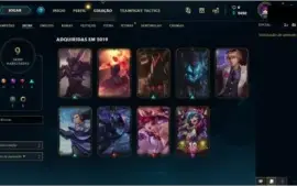 CONTA LOL GOLD 1 / GARANTA SUA SKIN VITORIOSA -- 29 CAMPEOES