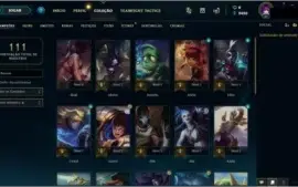 CONTA LOL GOLD 1 / GARANTA SUA SKIN VITORIOSA -- 29 CAMPEOES