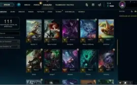 CONTA LOL GOLD 1 / GARANTA SUA SKIN VITORIOSA -- 29 CAMPEOES