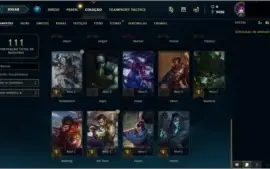 CONTA LOL GOLD 1 / GARANTA SUA SKIN VITORIOSA -- 29 CAMPEOES