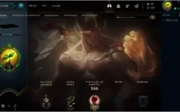 Vendo conta no LOL, OURO 4 (EX PLATINA) COM 46 SKINS