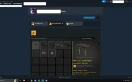 CONTA CS GO QUASE 1K HORAS, 3 ANOS, BASTANTE INVENTARIO E SA
