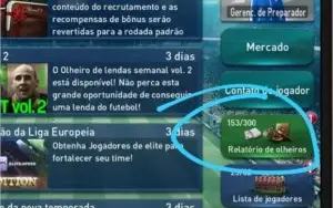 Conta Online Pes Club Manager Estrela