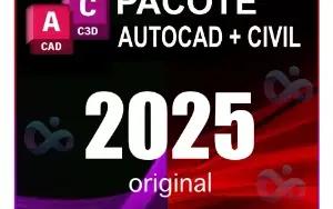 Autocad + Civil 3D para Windows - Original