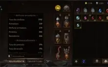 Necromante/bárbara Diablo immortal
