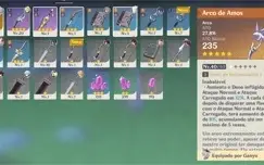 Ganyu/Arco de amos+2500gemas Ar20
