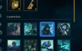 Conta lvl 30 upada a mão mono Akali