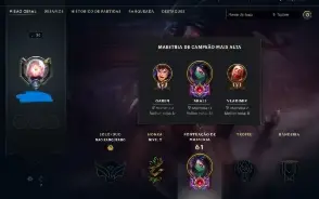 Conta lvl 30 upada a mão mono Akali