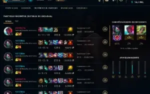 Conta lvl 30 upada a mão mono Akali