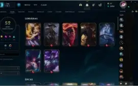 Conta league of legends