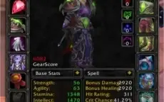 Conta wowbrasil Mage 6.1 gs pve