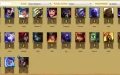 CONTA LEAGUE OF LEGENDS BR- 6 SKINS - 23 CHAMPS - UNRANKED
