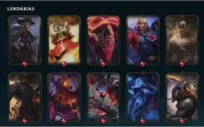 Conta LOL 2012 - raridade - 125 skins - lvl 249