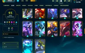 Conta Com Quase 100 Skins Habilitadas ( Barato ) Troca Dados