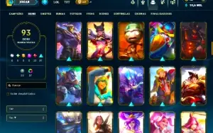 Conta Com Quase 100 Skins Habilitadas ( Barato ) Troca Dados