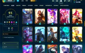 Conta Com Quase 100 Skins Habilitadas ( Barato ) Troca Dados