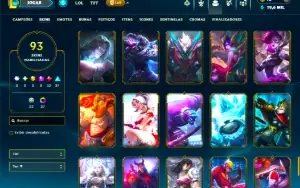 Conta Com Quase 100 Skins Habilitadas ( Barato ) Troca Dados