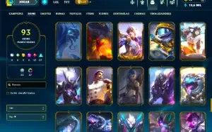 Conta Com Quase 100 Skins Habilitadas ( Barato ) Troca Dados
