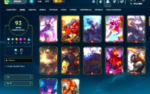 Conta Com Quase 100 Skins Habilitadas ( Barato ) Troca Dados