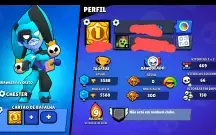 Conta brawl stars 3 lendários desbloqueando kanji!!
