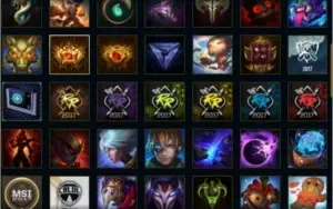 Conta League of legends Platina 1 74 pdl - 114 skins