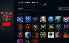 Conta de LoL PLATINA / FULL CHAMP / MUITA SKIN