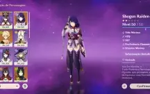 Genshin Account Raiden Shogun + Signature Weapon +224 Shoots
