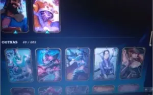 CONTA DIAMANTE - 80 SKINS