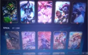 CONTA DIAMANTE - 80 SKINS