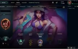 Conta Platina Solo/Flex Lol  S3
