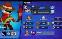 Conta de brawl stars com bralwler lendário 