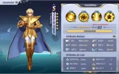 Conta Servidor A33 - LVL 49 - Diamante V (Leia Descrição)