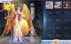 Conta Servidor A33 - LVL 49 - Diamante V (Leia Descrição)