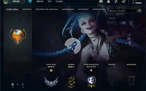 Conta Prata 4 - Smurf LOL (league of legends)