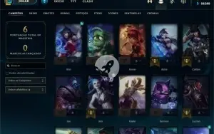 Conta Prata 4 - Smurf LOL (league of legends)