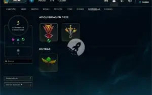 Conta Prata 4 - Smurf LOL (league of legends)