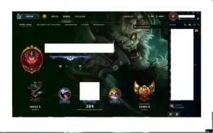CONTA LOL BORDA DIAMANTE, ELO ATUAL GOLD 2