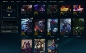 Conta lol Platina 1 com mmr d1/d2 75% de Win rate