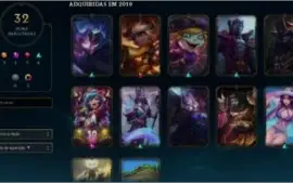 Conta lol main jg unranked