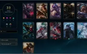 Conta lol main jg unranked
