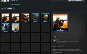 CONTA PRIME CSGO 6 MEDALHAS